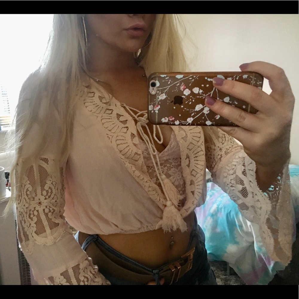 Cute Boho Style-Open Front Shirt